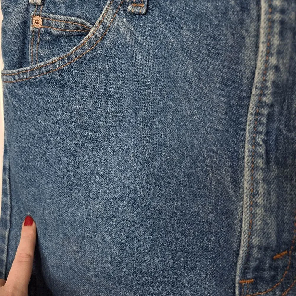 Levi's 517 Vintage 1980s Orange Tab Denim Jeans size 36 x 30